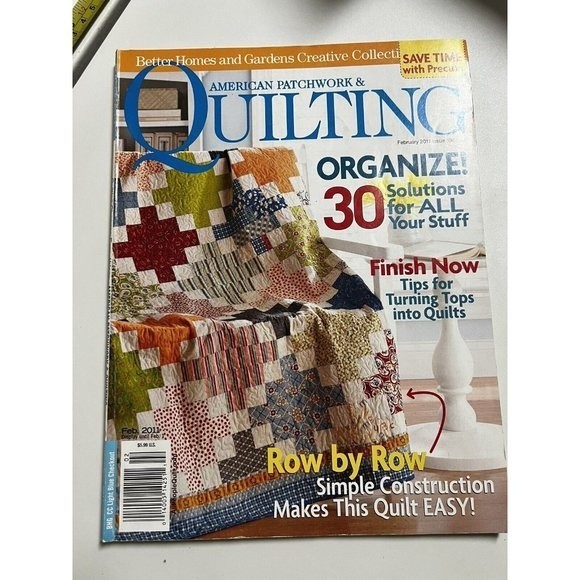 Better Homes & Gardens Magazine American Patchwork & Quilting Patterns 340701 - Picture 1 of 4